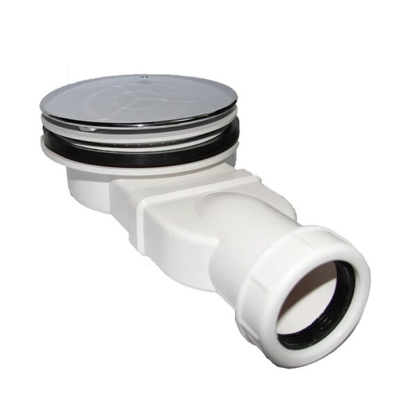 VALVULA P/BASE DUCHE C/SIFÃO EXTRAPLANA 90